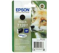 Epson T1281 Black Fox Genuine, DURABrite Ultra Ink Cartridge Black Standard