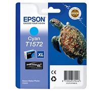 Epson C13T15724010 - T1572 - Cyan - original - blister - ink cartridge - for Stylus Photo R3000