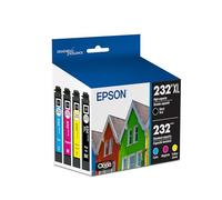 Epson T232 Colore a capacità standard e confezione multipla nera ad alta capacità