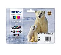 Epson T26 XL Inchiostro Cartucce XP510 XP520 XP600 XP605 XP610 XP615 XP620