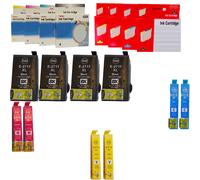 EPSON T2711-T2714 KIT 4 10 20 30 CARTUCCE COMPATIBILI no oem BK C M Y