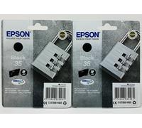 Epson Cartuccia d'inchiostro 35XL C13T35914020 Nero DURABrite Ultra Originale Confezione singola