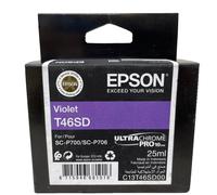 EPSON T46SD C13T46SD00 CARTUCCIA ORIGINALE VIOLA 25ml SC-P700/SC-P706 [A BOX]