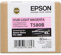 Stylus Pro 3880 Epson T580B Cartuccia d'inchiostro magenta (chiaro) Originale C13T580B00