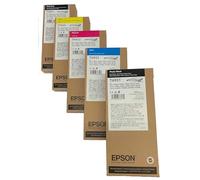 Epson T6931 T6932 T6933 T6934 T6935 (350 ml XL quantità di inchiostro) Multipack cartucce originali per SureColor SCT3000, SCT3200, SCT5000, SCT5200, SCT7000, SCT7200