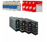 EPSON T7011-T7014 KIT 4 10 20 30 CARTUCCE COMPATIBILI NO OEM BK C M Y 63,2 ml