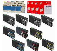 EPSON T7011-T7014 KIT 4 10 20 30 CARTUCCE COMPATIBILI NO OEM BK C M Y 63,2 ml