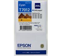 EPSON T7012 CARTUCCIA ORIGINALE CIANO XXL WORKFORCE PRO WP-4015/4025/4515 [A BOX