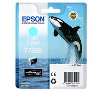 Epson Cartuccia T7605 Ciano Chiaro