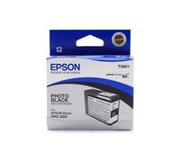 Epson T5801 Cartuccia d'inchiostro nero (foto) Originale C13T580100