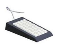 Epson tastiera mini USB grigia con 32 pulsanti e tastiera numerica