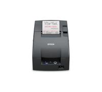 Epson TM U220IID (102) - Belegdrucker - zweifarbig (monochrom) - Punktmatrix - Rolle (7,6 cm) - 16 cpi - 9 Pin - seriell - Cutter - Dunkelgrau (C31CL28102)