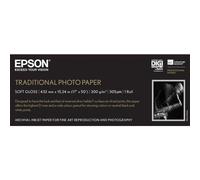 Epson Traditional Photo Paper, in rotoli da 43,18cm (17'') x 15m