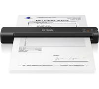 Epson WorkForce ES-50 Scanner Portatile Compatto Leggero, Alimentazione USB, Software ScanSmart Incluso, Scansione 600dpi Alimentazione Automatica 5.5 Secondi per Pagina, JPEG, PDF, TIFF Supportati