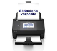 Epson WorkForce ES-590W Scanner documentale Wi-Fi | 45 ppm / 90 ipm | Alimentatore automatico di documenti da 100 fogli | Touchscreen 10,9 cm | Colore | Scansione wireless verso più destinazioni | A4