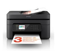 Epson WorkForce WF-2950DWF stampante multifunzione A4 getto d'inchiostro (stampa, scansione, copia), Display LCD 6.1cm, ADF, WiFi Direct, AirPrint, 3 mesi di inchiostro incluso con ReadyPrint