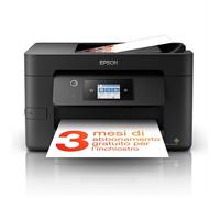 Epson WorkForce Pro WF-3825DWF, stampante multifunzione A4 getto d'inchiostro (stampa, scansione, copia), Display LCD 6.8cm, WiFi Direct, 3 mesi inchiostro incluso con ReadyPrint