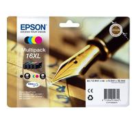 Epson Multipack nero / ciano / magenta / giallo C13T16364012 16 XL - 1850 copie 4 cartucce d'inchistro XL: T1631 + T1632 + T1633 + T1634