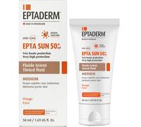 Epta sun spf50 fluido colorato 50 ml