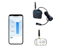 EPTTECH Smart TLC2326P Rilevatore Remoto Display Schermo App Mobile Tuya Smart Life Sensore di Livello Liquido per Olio e Acqua Serbatoio Monitor Controller Allarme Intelligente Indicatore Esterno