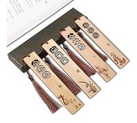Epxee Segnalibri Originali in Legno (4 pezzi)