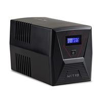 EPYC® NYTRO - UPS a Onda Sinusoidale Pura, Potenza 1500VA/900Watt, UPS per PC da Gaming, PFC Attivo, MAC e Console da Gioco, 5 Uscite (2x Schuko + 3x IEC), Line Interactive
