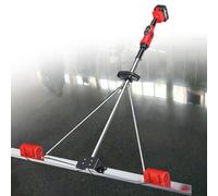 EpyGnom Macchina Vibrante per La Finitura del Cemento 6000 Giri/Min 9 velocità Regolabili Utensile Vibrante per Calcestruzzo Righello Vibrante per Livellamento del Calcestruzzo 2Battery-2M