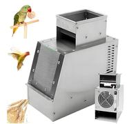 EpyGnom Separatore Elettrico di Gusci Soffiati per Mangime per Uccelli Ventilatore Regolabile a 2 velocità Macchina per la Pulizia dei Cereali per Miglio Cereali Vari Semi di Melone
