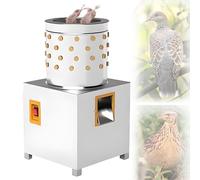 EpyGnom Spennatrici per Polli Uccelli Piccoli Spennatrice per Quaglia Elettrico 95 Aste in Gomma con Tamburo in Acciaio Inox Piuma Rapida per Uccelli Quaglie Piccioni e Altro Pollame