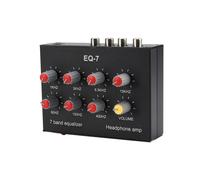 EQ-7 Amplificatore per cuffie audio per auto Equalizzatore a 7 bande Equalizzatore audio