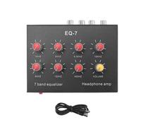 EQ-7 Amplificatore per cuffie audio per auto Equalizzatore a 7 bande Equalizzatore audio