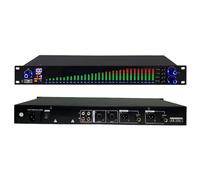 EQ grafico stereo a 31 bande, doppio equalizzatore stereo professionale a 31 bande, 10 effetti preimpostati, regolazione alti, medi e bassi, riduzione intelligente del rumore, per l'audio della barr