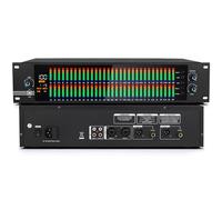 EQ grafico stereo a 31 bande, equalizzatore grafico a 2 canali, regolazione alti, medi e bassi, 10 effetti preimpostati, riduzione automatica del rumore, display LCD HD, per studio di registrazione