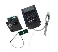 EQ Per Chitarra Acustica Preamplificatore Piezoelettrico A 4 Bande Con Pickup 4/5 Con Indicatore Di Batteria Scarica Pezzi di ricambio per pickup per chitarra acustica(4 Way)