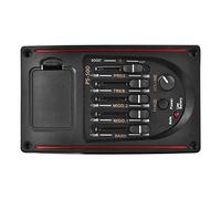 EQ PS500 Equalizzatore a 5 Bande Sintonizzatore Digitale Pickup Accessorio per Chitarra Acustica Plastica Nera 3,8 X 2,5 X 2,2 Pollici Adatto Ai Chitarristi Acustici