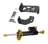 EQAUHYB Compatibile con Pan per America 1250 per RA1250S per RA1250 Kit Stabilizzatore Manubrio Regolabile per Ammortizzatore Sterzo per Motocicletta(Black-Yellow)