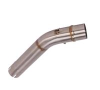 EQAUHYB Tubo di Scarico Moto per F750GS F850GS per ADV 2018 2019 2020 2021 2022 Scarico Motocicletta per Escape Muffler Mid Link Pipe Modifiche al Scarico Motociclette