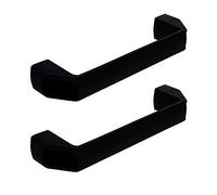 EQEQE Cinghia for maniglia for bagagli, cinghia di trazione, 1 pz. Maniglia di trazione 180 mm Distanza fori Plastica for armadietto domestico Cassetto porta Nero(180 mm)