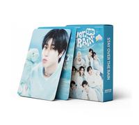 EQFZYXDB 55pcs Stray Kids 5th FanClub Stay Over The Rain Photocards - Felix Mini Merch Cards Poster per Stay