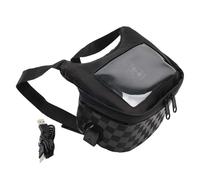 EQJSHL Borsa Da Manubrio Per Moto Per Y&amaha Tricity 300 155 125, Borsa Porta Attrezzi, Borsa Per Navigatore Touchscreen Per Telefono Borse da sella e in pelle