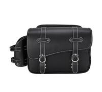 EQJSHL Borsa Da Sella Per Moto Per H&onda Rebel CMX500 250 300 350 500 1100, Borsa Laterale In PU, Borsa Da Viaggio Impermeabile Per Attrezzi Borse da sella e in pelle(Bag(Right or Left) Black 1)
