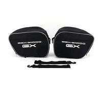 EQJSHL Borsa Da Viaggio Interna Per Moto Per Suzuki GSX S1000GX GSXS1000GX GSX-S1000 GX 2024-2025 Borse da sella e in pelle(NERO 1)