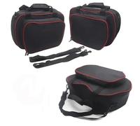 EQJSHL Borse Interne Per Bauletti Laterali Per Moto Per Ducati Multistrada V4 V4 S, Espandibili, Interne Per Bauletti Laterali, Borse Da Viaggio Impermeabili Borse da sella e in pelle(Nero 3)