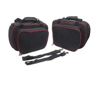 EQJSHL Borse Interne Per Moto, Borse Superiori Per Ducati Multistrada V4 S 2021, Borse Laterali In Plastica, Borse Portaoggetti, Borse Porta Attrezzi Borse da sella e in pelle(NERO 2)