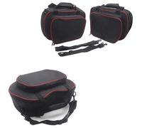EQJSHL Borse Interne Per Moto Per Ducati Multistrada V4 S 2021, Borse Laterali, Borse Impermeabili, Borsa Da Viaggio Borse da sella e in pelle(Nero 3)