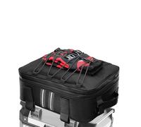 EQJSHL Borse Laterali Per Moto, Borse Laterali Per H&onda Africa Twin CRF1100L, CRF 1000, 750, 850, Adv E CRF1000L Borse da sella e in pelle(1 borsa superiore)