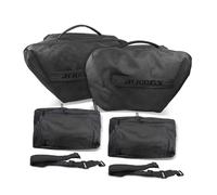 EQJSHL Borse Per Barre Paratelaio Moto Per B&MW R1300GS R 1300 GS 2023 2024, Borsa Interna Impermeabile Per Sella, Borsa Posteriore Borse da sella e in pelle(Nero 3)