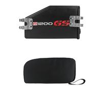 EQJSHL Borse Portautensili Per Moto, Lato Sinistro, Per B&MW R1200GS LC ADV, Adv, R1250GS, GS1250, GS1200, R 1200, In Plastica, 4,2 L Borse da sella e in pelle(NERO 1)