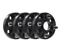 EQJSHL Distanziali per Ruote Auto per Hyundai per Accent per Aura per Bayon per I10 per I20 per Reina Spessori per Distanziali per Ruote Guarnizione Flangia(25 mm,4 Pezzi)