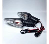EQJSHL Indicatore Di Direzione Per Moto, Luce Lampeggiante Per Y&amaha YZF R1 R3 R6 R25 XSR 155 400 700 900 Indicatori di svolta Luce(CHIARO,2 pezzi)